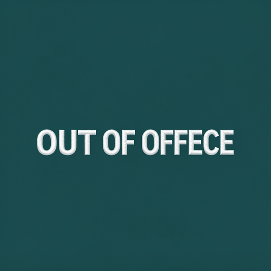 OUT OF OFFICE Cap