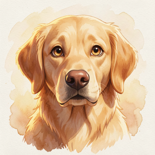 Custom Pet Memorial Portrait — Digital Download | See Them Again