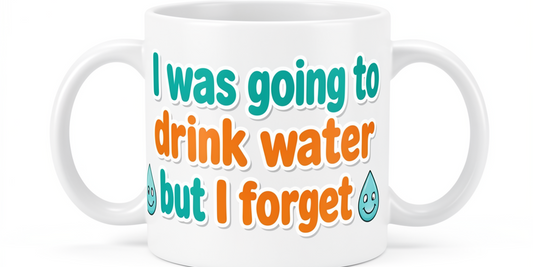 I Was Going To Drink Water But I Forgot Mug